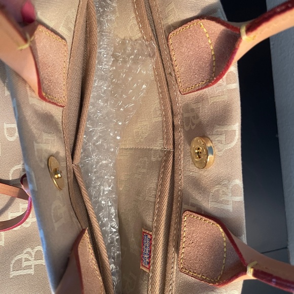 Dooney & Bourke Pristine Leather trim Bag - Picture 7 of 16